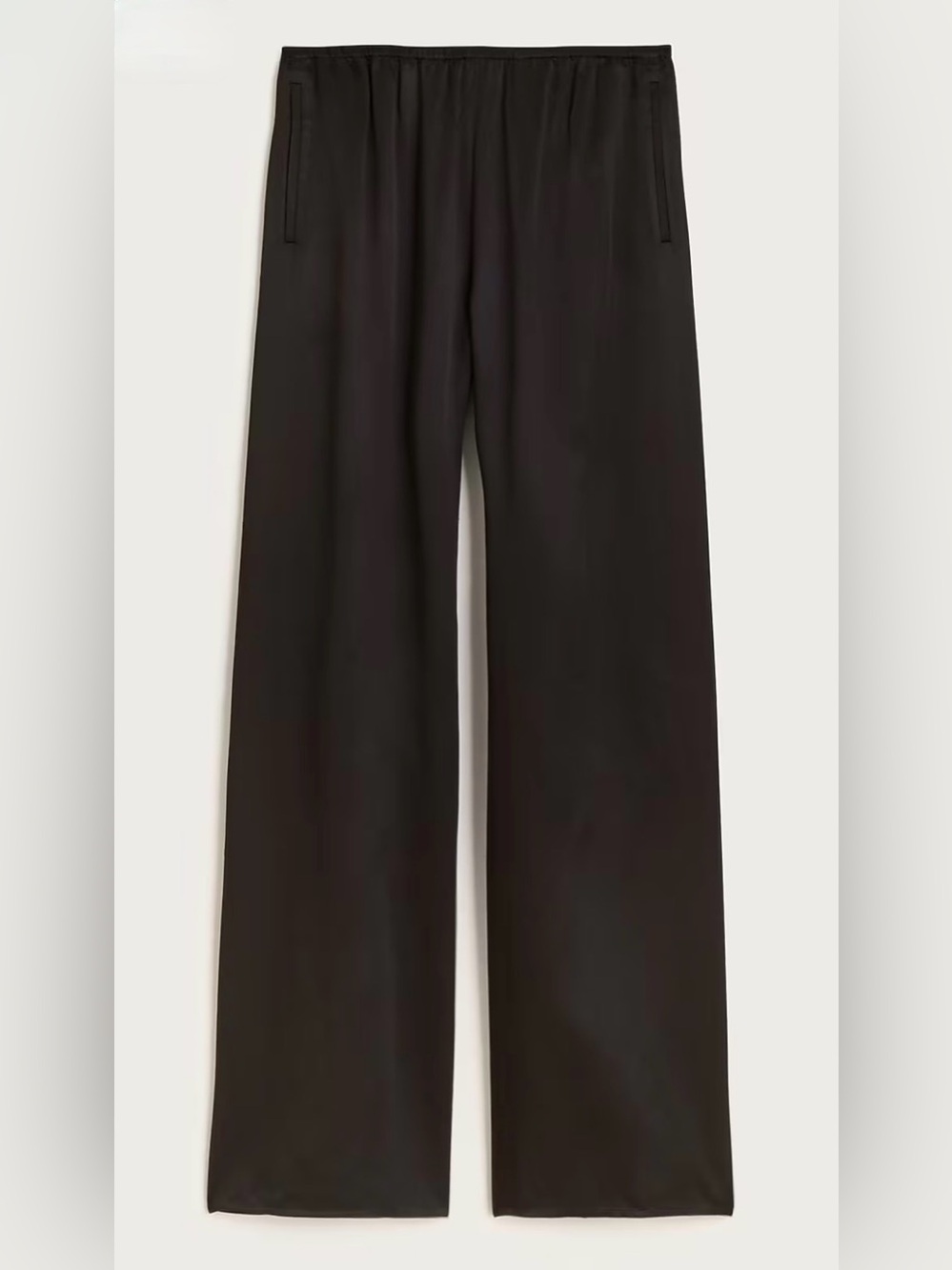 NWT Women’s J. Crew Cosmo Pant in Luster Charmeuse Black Medium